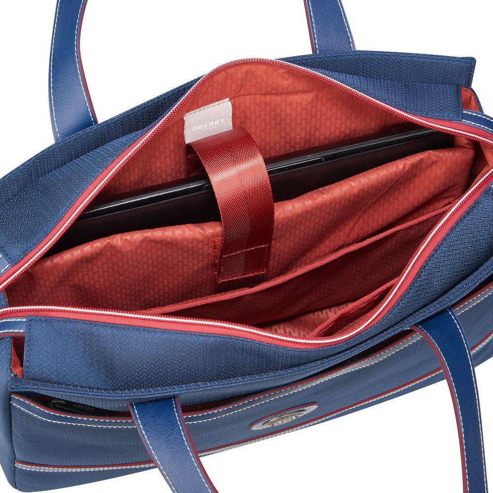 Torba z poliestru damska Delsey Chatelet Air 2.0 na laptopa A4 niebieska - cecha produktu