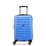 Walizka z tworzywa unisex Delsey Shadow 5.0 walizka kabinowa 55 cm niebieska