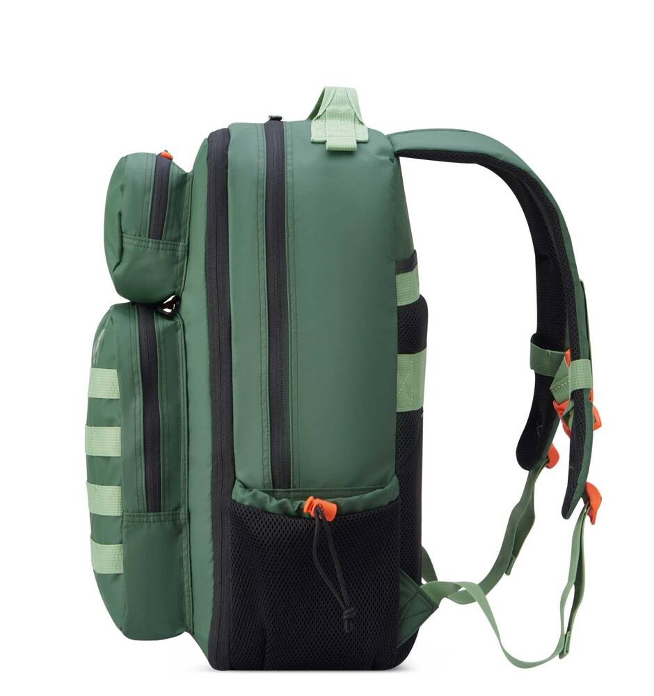 Plecak miejski z poliestru unisex Delsey JEEP JS010B na laptopa 15,6 zielony - cecha produktu