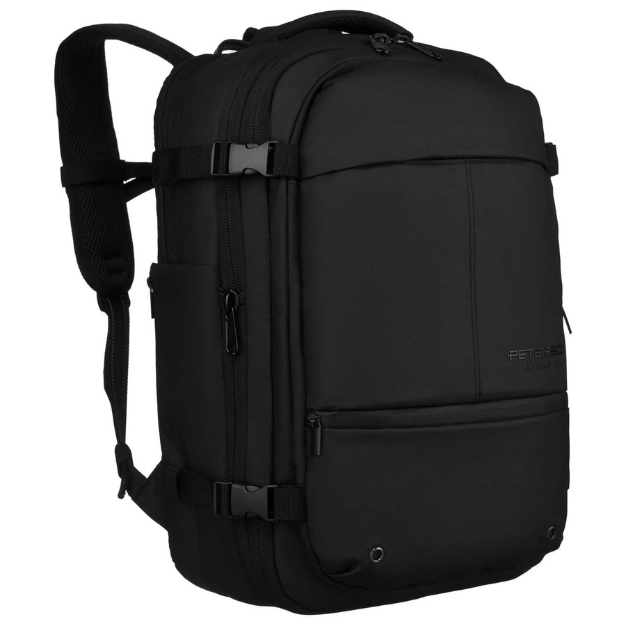 Czarny plecak Peterson 24357 na laptopa