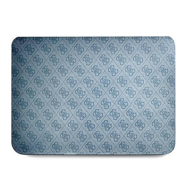 Etui ze skóry ekologicznej unisex Guess GUCS16P4TB sleeve na laptop 16 cali niebieskie - cecha produktu