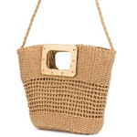 Torebka damska shopper Krateczka TOR-PA-21 beżowa