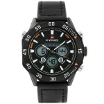 Zegarek męski sportowy Naviforce NF9043M czarny
