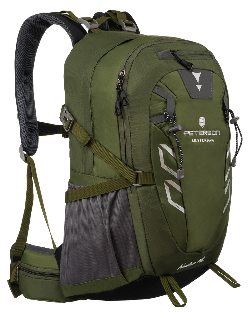 Zielony plecak turystyczny Peterson JPS-01
