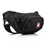 Saszetka nerka biodrowa czarna Luzern 3L SwissBags SB116