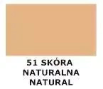 Farba do skóry gładkiej Tarrago beżowa - próbnik koloru 51 skóra naturalna / natural