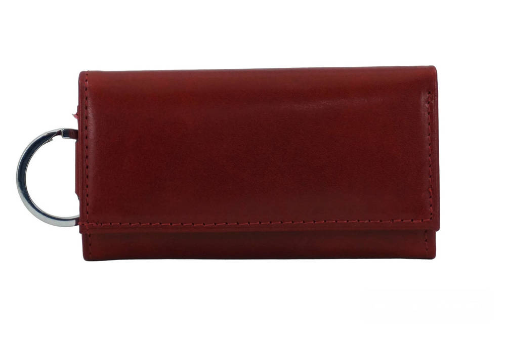 Etui na klucze skórzane unisex Barberini's 7023-13 małe czerwone - cecha produktu