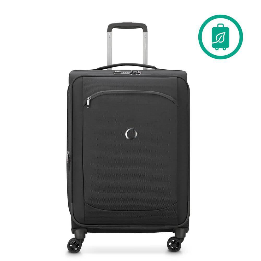 Walizka materiałowa unisex Delsey Montmartre Air 2.0 średania czarna - cecha produktu