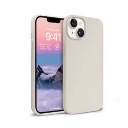 Etui iPhone 14 Plus (kamienny beż) Crong Color Cover