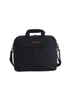Torba na ramię z poliestru unisex Discovery D01208.06 na laptopa czarna
