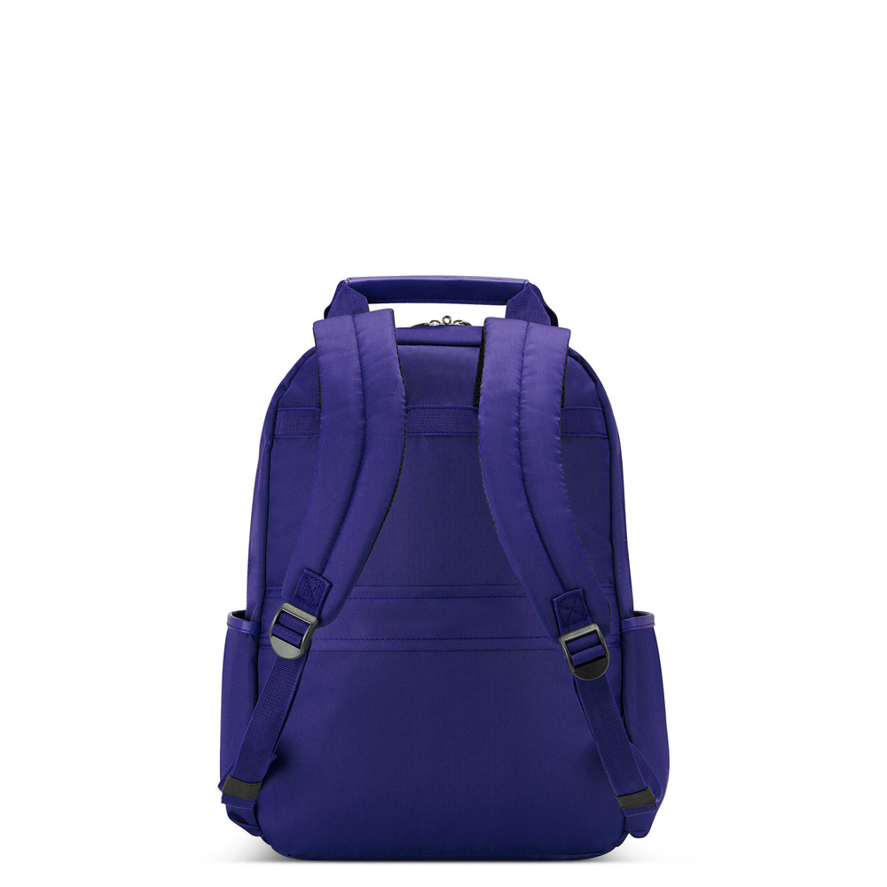 Plecak z materiału unisex Delsey Benetton Color Block miejski na laptopa 15,6 fioletowy - cecha produktu