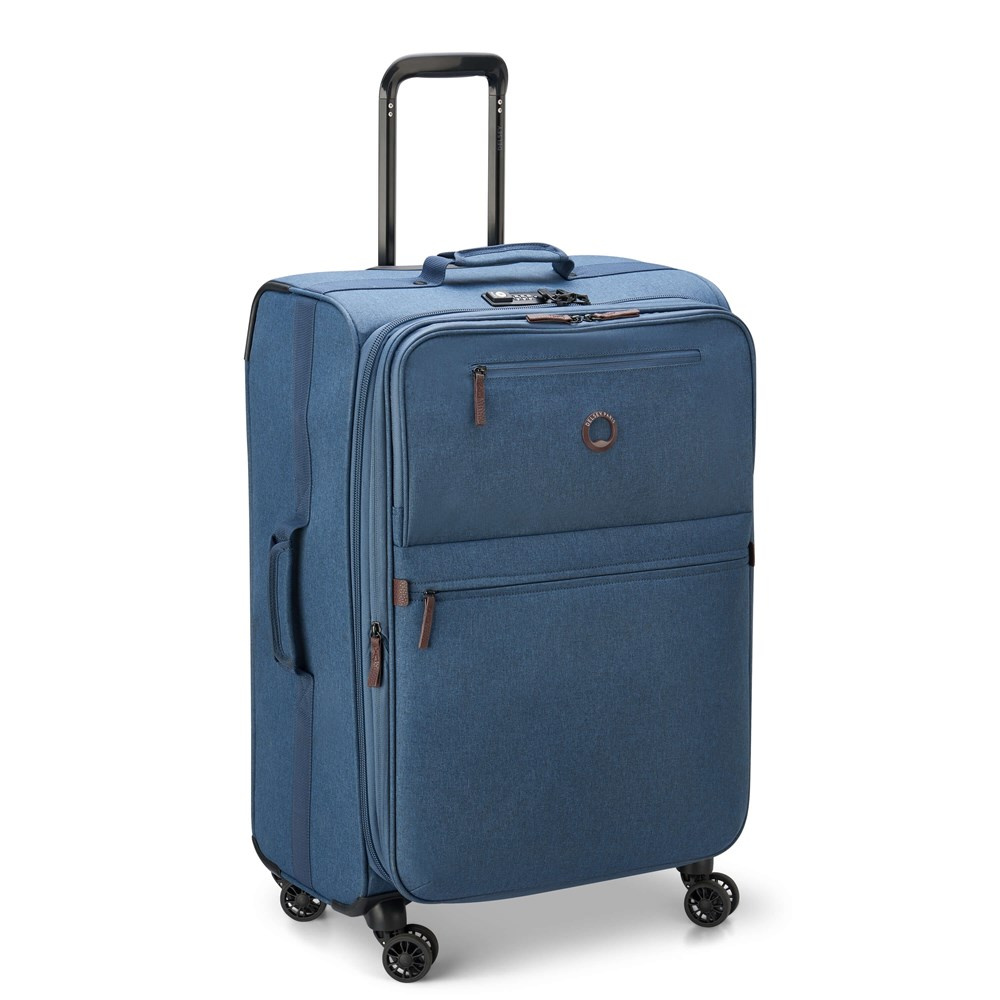 Walizka z materiału unisex Delsey Maubert 2.0 podróżna na 4 kółkach niebieska - cecha produktu