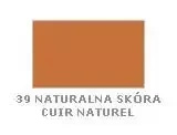 Krem do renowacji do skór gładkich Saphir jasnobrązowy - próbnik koloru z podpisem 39 Naturalna skóra / Cuir naturel
