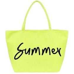 Plażowa torba damska żółta summer - Versoli Tor751-yellow