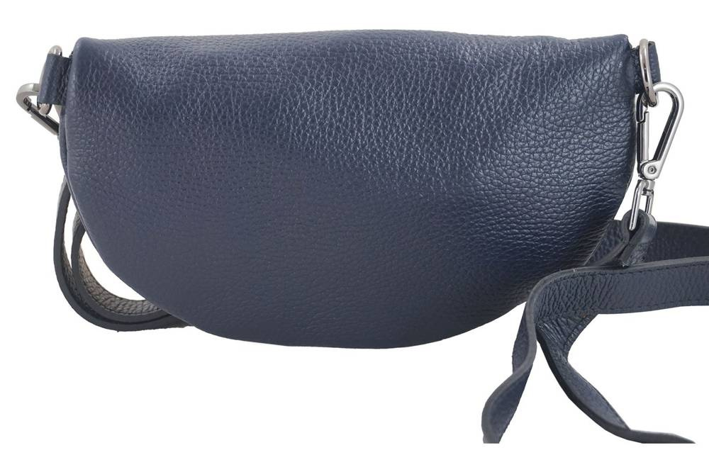 Saszetka ze skóry naturalnej damska Barberini's 880-40 nerka mała fioletowa - cecha produktu
