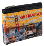 Kolorowe etui na klucze z kółkiem kluczówka San Francisco Loren 528-8