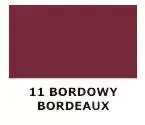 Farba do skóry gładkiej Tarrago bordowa - próbnik koloru 11 bordowy / bordeaux