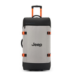 Torba podróżna z poliestru unisex Jeep by Delsey Paris JS007C na kółkach szara