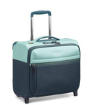 Walizka kabinowa materiałowa unisex Delsey Brochant 3 pilotka mała zielona