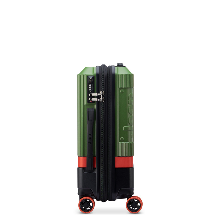 Walizka kabinowa z poliwęglanu unisex Delsey Jeep JH001A twarda zielona - cecha produktu