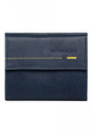 Skórzany portfel damski granatowy RFID Vip Collection Beverly Hills 171C NAVY