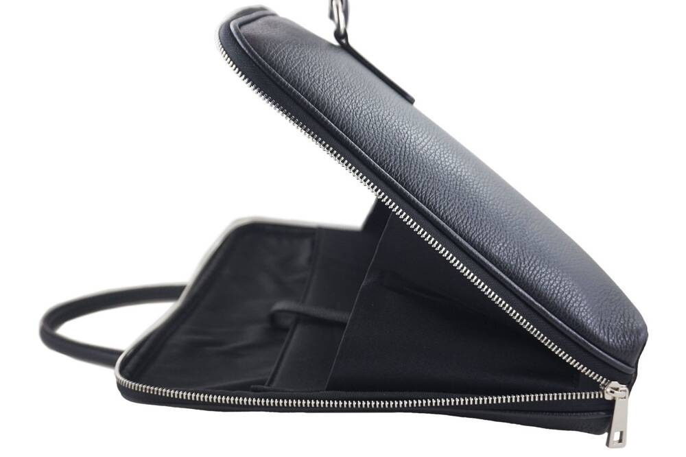 Torba ze skóry naturalnej damska Barberini's 899-28 aktówka A4 ciemnoszara - cecha produktu