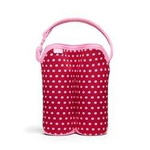 Torba termiczna neoprenowa unisex BUILT Bottle Buddy podwójna różowa
