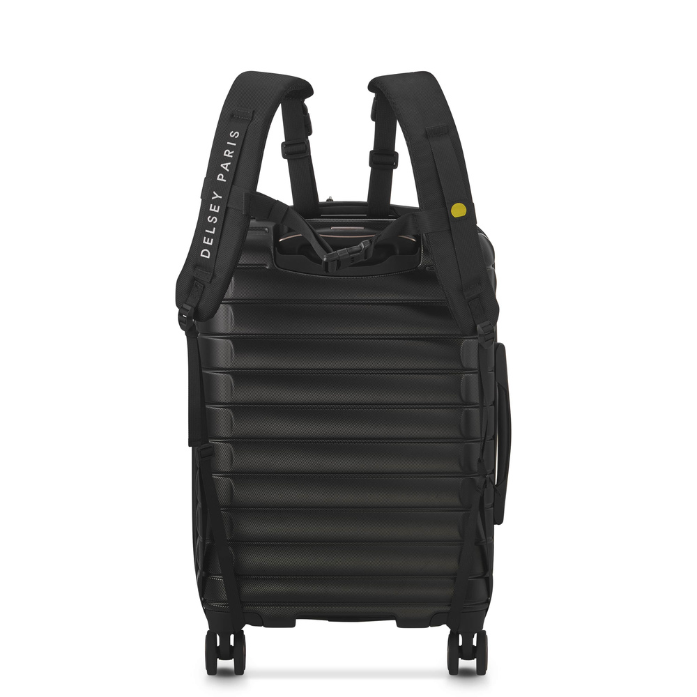 Pasy do walizki z materiału unisex Delsey Travel Accessories plecakowe czarne - cecha produktu