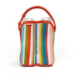 Torba termiczna neoprenowa unisex BUILT Bottle Buddy podwójna kolorowa