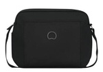 Listonoszka materiałowa unisex Delsey Picpus miejska na tablet 10 cali czarna