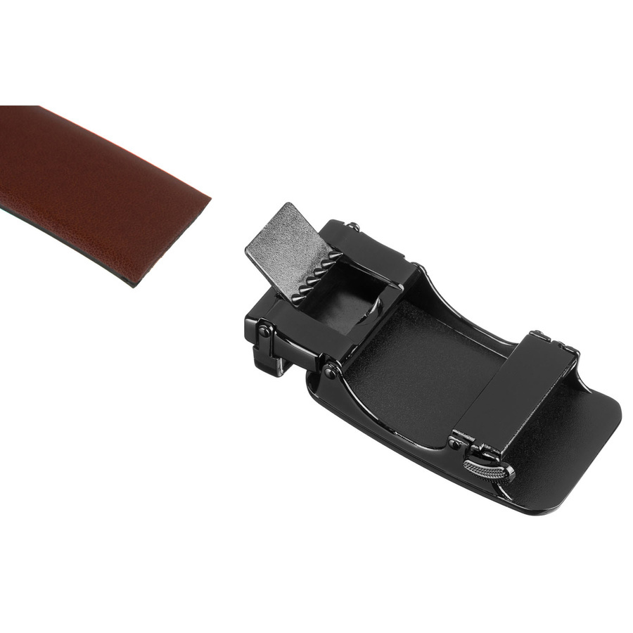 Mechanizm klamry brązowego paska Peterson A015