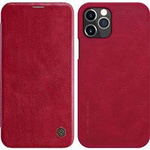 Etui Apple iPhone 12 / 12 Pro (Red) Nillkin Qin Leather Case