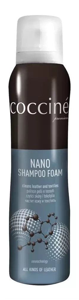 Szampon do skóry i tekstyliów Coccine - puszka Coccine Nano Shampoo Foam z przodu