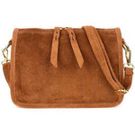 Listonoszka damska zamszowa Beltimore B64 camel