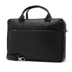 Torba na laptopa męska z eko skóry Brodrene 9924 czarna