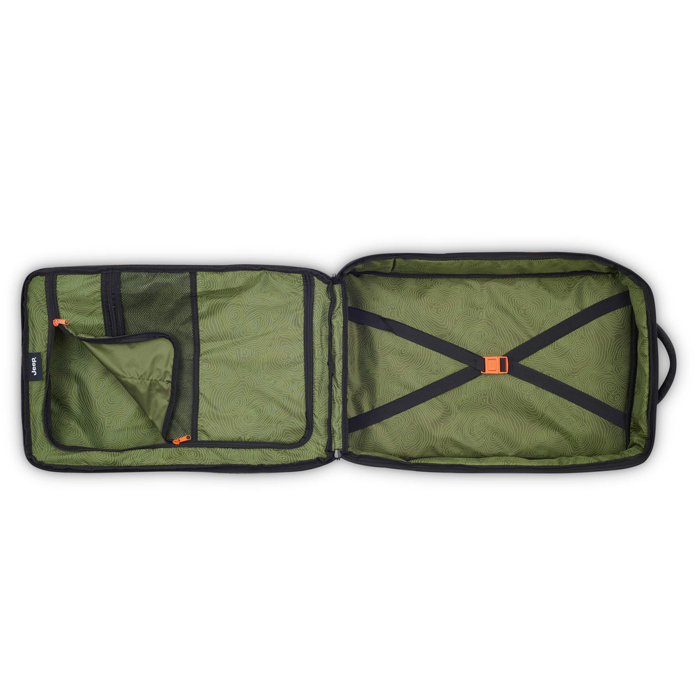Plecak podróżny materiałowy unisex Jeep by Delsey Paris JS007C duży szary - cecha produktu