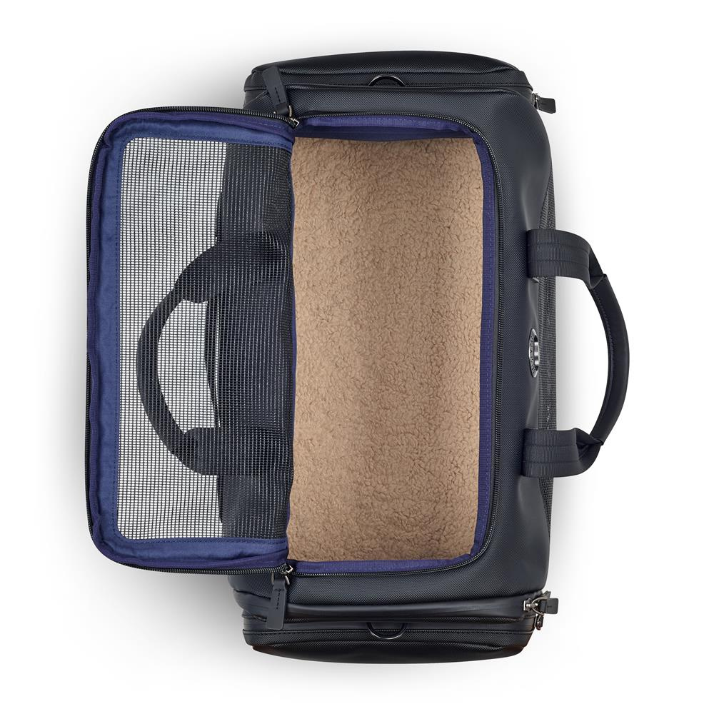 Torba z materiału unisex Delsey Lepic do transportu zwierząt ciemnoszara - cecha produktu