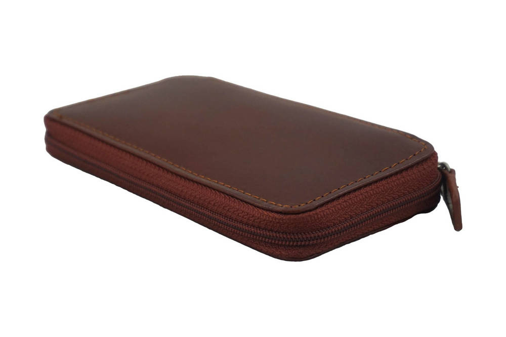 Etui na klucze ze skóry naturalnej unisex Barberini's 8183-6 małe brązowe - cecha produktu