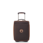 Walizka z poliestru unisex DELSEY Chatelet Air 2.0 trolley kabinowa brązowa