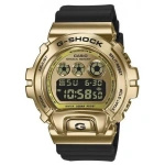 Zegarek męski sportowy Casio GM-6900G-9ER czarno-złoty