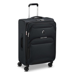 Walizka z materiału unisex Delsey Sky Max 2.0 walizka na 4 kółkach czarna