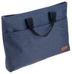 Torba na laptopa z tkaniny Rovicky NB0996-S granatowa