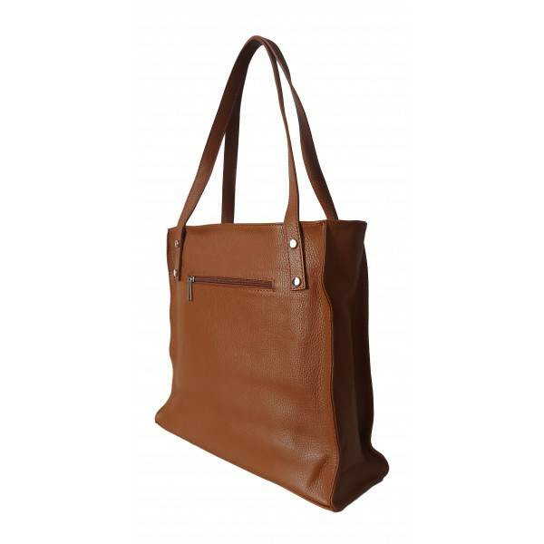 Torebka skórzana damska Vera Pelle WR365C torba na ramię A4 camel - cecha produktu