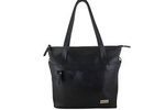 Torebka damska shopper skórzana Barberini's 996-1 czarna
