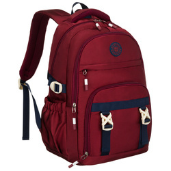 Plecak na laptopa z poliestru Peterson 8594 bordowy