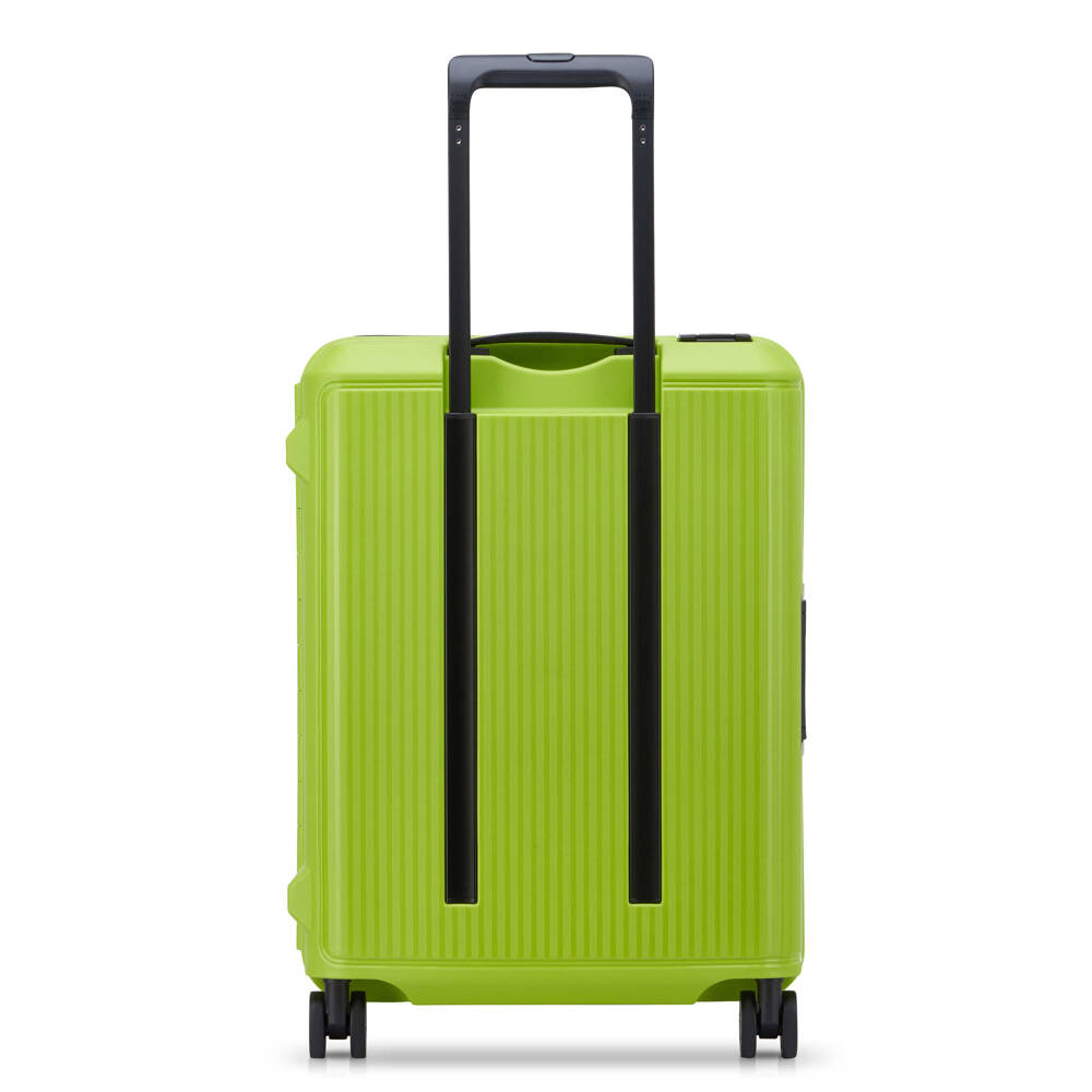 Walizka kabinowa z poliwęglanu unisex Delsey Benetton Color Block mała limonkowa - cecha produktu