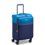 Walizka kabinowa z poliestru unisex Delsey Brochant 55 cm niebieska