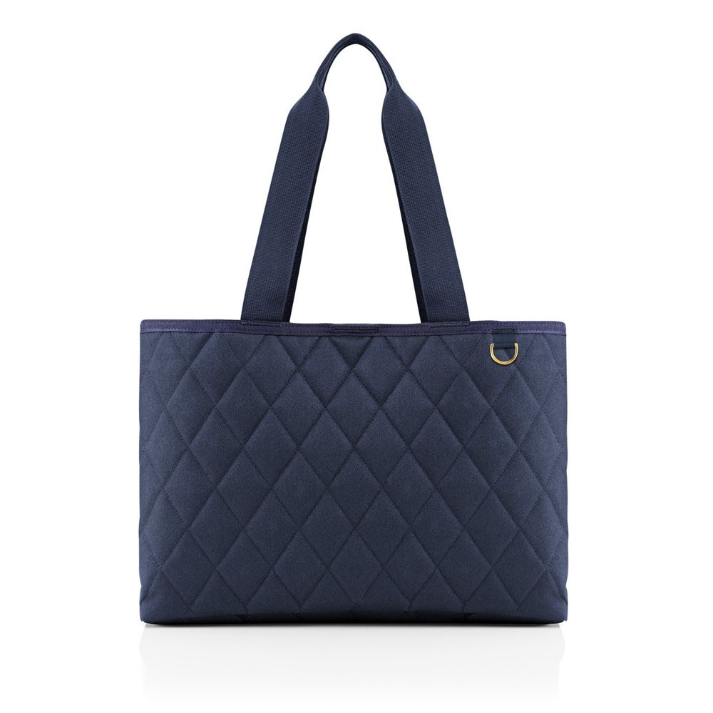 Torba z materiału damska Reisenthel RDK4110 shopper A4 granatowa - widok ogólny produktu