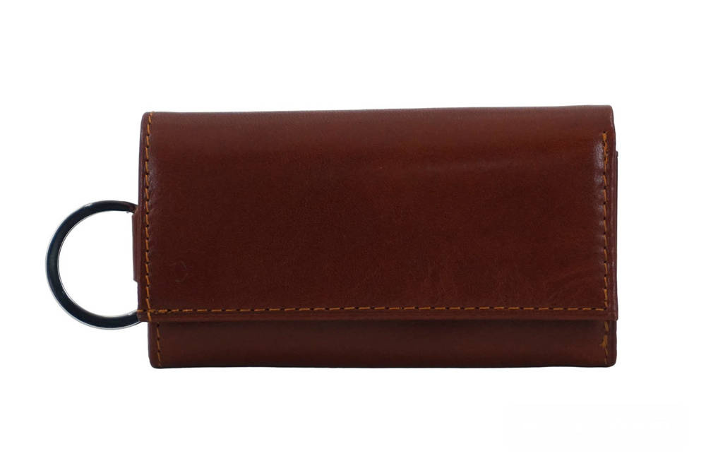 Etui na klucze skórzane unisex Barberini's 7023-6 małe brązowe - cecha produktu