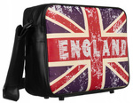 Młodzieżowa torba do szkoły kolorowa england — Loren 2088